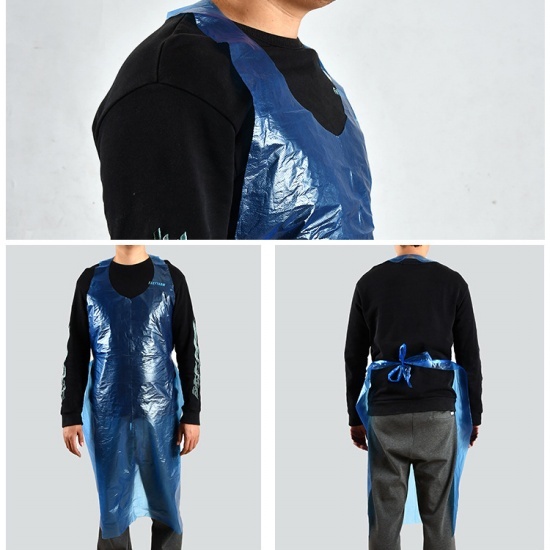 Lot De 75 Blouses Médicales Jetables TIDI - Protection Étanche, Usage Dentaire, Médical, EPI