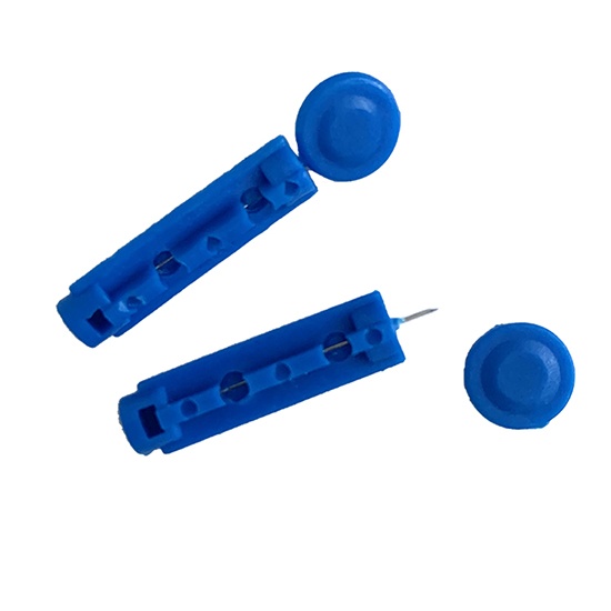 Plastic Sterile Twist Blood Collection Needle Lancet