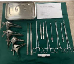 Kit complet de pratique de suture pour la formation des étudiants en  médecine - y compris grand tampon de suture en silicone avec différentes