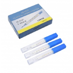 Medical Clinical Oral Armpit Glass Mercury Thermometer